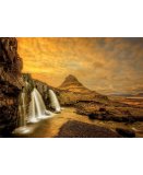 PUZZLE ISLANDE : CHUTE D'EAU DE KIRKJUFELLSFOSS 1000 PIECES - COLLECTION MER - EDUCA 17971