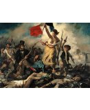 PUZZLE LA LIBERTE GUIDANT LE PEUPLE 1000 PIECES - COLLECTION ART DELACROIX - CLEMENTONI - 39549