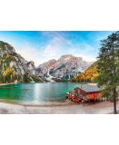 PUZZLE LAC BRAIES EN AUTOMNE 3000 PIECES - COLLECTION PAYSAGE ITALIE - EDUCA 19281