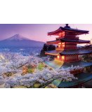 PUZZLE LE MONT FUJI 2000 PIECES - COLLECTION JAPON - EDUCA - 16775