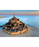 PUZZLE LE MONT SAINT-MICHEL A L'AUBE 1000 PIECES - COLLECTION MONUMENT DE NORMANDIE - EDUCA 19262