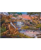 PUZZLE LE REGNE DES ANIMAUX 3000 PIECES - COLLECTION ANIMAUX SAUVAGES DE LA SAVANE - RAVENSBURGER - 164653