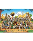 PUZZLE LE VILLAGE D'ASTERIX - OBELIX ET CHIEN IDEFIX - LES ROMAINS - 1000 PIECES - COLLECTION DESSIN ANIME - 12000473