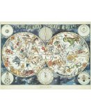 PUZZLE MAPPEMONDE DES ANIMAUX FANTASTIQUES 1500 PIECES - COLLECTION ANIMAUX PREHISTORIQUES - RAVENSBURGER 160037