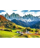 PUZZLE MONTAGNE AUTOMNE DANS LES DOLOMITES 2000 PIECES - COLLECTION PAYSAGE ITALIE - EDUCA - 19566