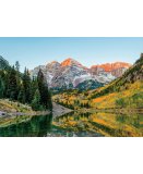 PUZZLE MONTAGNE COLORADO : MAROON BELLS 2000 PIECES - COLLECTION PAYSAGE ETATS-UNIS - EDUCA - 19279