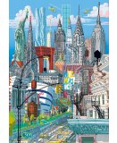 PUZZLE MONUMENTS DE NEW-YORK 1000 PIECES - COLLECTION ETATS-UNIS - EDUCA 19265