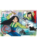 PUZZLE MULAN 104 PIECES - COLLECTION SUPERCOLOR - PRINCESSE DISNEY - CLEMENTONI - 27136