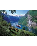 PUZZLE NORVEGE : FJORD NORVEGIEN 1000 PIECES - COLLECTION PAYSAGE - RAVENSBURGER 158041