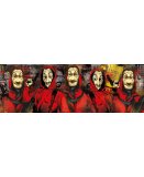 PUZZLE PANORAMA LA CASA DE PAPEL 1000 PIECES - COLLECTION TELE SCIENCE FICTION - NETFLIX - CLEMENTONI - 39545