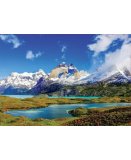 PUZZLE PARC NATIONAL TOURS DU PAINE 1000 PIECES - COLLECTION PAYSAGE DE PATAGONIE - EDUCA 19259
