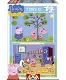 PUZZLE PEPPA LE COCHON / PIG 2 X 48 PIECES - EDUCA - 15920