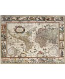  PUZZLE PLANISPHERE DE 1650 2000 PIECES - COLLECTION ANCIENNE CARTE DU MONDE - RAVENSBURGER - 166336