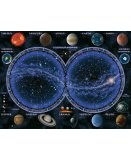 PUZZLE PLANISPHERE ET LES PLANETES - 1500 PIECES COLLECTION ASTROLOGIE - RAVENSBURGER - 16373