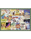 PUZZLE POSTERS VINTAGE 1000 PIECES - COLLECTION DISNEY - RAVENSBURGER - 198740