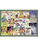 PUZZLE POSTERS VINTAGE 1000 PIECES - COLLECTION DISNEY - RAVENSBURGER - 198740