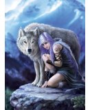 PUZZLE PROTECTOR 1000 PIECES - ANNE STOKES - COLLECTION LOUP - CLEMENTONI - 39465