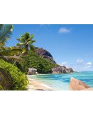 PUZZLE SEYCHELLES COIN PARADISIAQUE / PLAGE TROPICALE 3000 PIECES - COLLECTION PLAGE