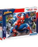 PUZZLE SPIDERMAN - 104 PIECES - COLLECTION SPIDER-MAN MARVEL - CLEMENTONI - 27116