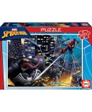 PUZZLE SPIDERMAN ATTAQUE SON ENNEMI VENOM 200 PIECES - COLLECTION SUPER HEROS - EDUCA - 18100