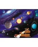 PUZZLE STAR LINE : LE SYSTEME SOLAIRE 500 PIECES - COLLECTION NEON - RAVENSBURGER - 14926