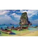 PUZZLE THAILANDE KRABI / PLAGE AVEC ROCHER 2000 PIECES - COLLECTION OCEAN - EDUCA - 18007