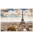 PUZZLE TOUR EIFFEL ET TOITS DE PARIS, FRANCE 1000 PIECES - BEAUTIFUL SKYLINES - RAVENSBURGER - 14087