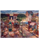 PUZZLE UN SOIR A PARIS, FRANCE 1000 PIECES - PEINTURE, ART, TABLEAU - RAVENSBURGER - 16727