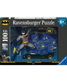 PUZZLE XXL BATMAN ET SA BATMOBILE - 100 PIECES - RAVENSBURGER - 132621