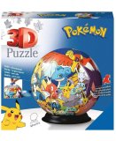 PUZZLEBALL POKEMON : PIKACHU ET DRACAUFEU 72 PIECES - 3D- PUZZLE RAVENSBURGER - 117857