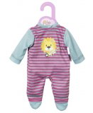 PYJAMA LION  A RAYURES ROSE DOLLY MOSA - HABIT POUPEE 30-36 CM - ZAPF CREATION (ZA35)