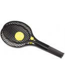 RAQUETTES DE TENNIS PLASTIQUE NOIR + BALLE EN MOUSSE - ANDRONI - JEU PLEIN AIR