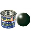 REVELL - VERT FONCE SATINE - N363 - PEINTURE POUR MAQUETTE 