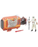 REY'S SPEEDER - VEHICULE ET FIGURINE STAR WARS - HASBRO - B9595