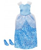 ROBE DE BAL BLEU - CENDRILLON - HABIT POUPEE - ACCESSOIRE - VETEMENT POUPEE MANNEQUIN