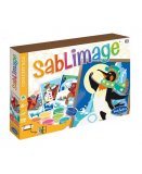 SABLIMAGE CONCEPT'BOX LA BANQUISE ANIMAUX POLAIRES - SABLE COLORE - SENTOSPHERE - 893 - LOISIR CREATIF