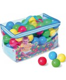 SAC DE 100 BALLES MULTICOLORES EN PLASTIQUE - TENTE A BALLES