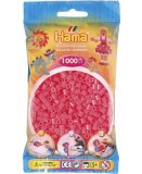 SACHET DE 1000 PERLES A REPASSER HAMA MIDI CERISE FLUORESCENT - LOISIRS CREATIFS - 207-33