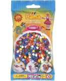 SACHET DE 1000 PERLES A REPASSER HAMA MIDI COULEURS ASSORTIES - LOISIRS CREATIFS - 207-00