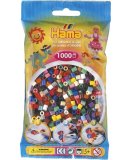 SACHET DE 1000 PERLES A REPASSER HAMA MIDI COULEURS ASSORTIES - LOISIRS CREATIFS - 207-67