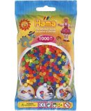 SACHET DE 1000 PERLES A REPASSER HAMA MIDI COULEURS ASSORTIES NEON - LOISIRS CREATIFS - 207-51