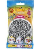 SACHET DE 1000 PERLES A REPASSER HAMA MIDI GRIS - LOISIRS CREATIFS - 207-17