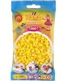 SACHET DE 1000 PERLES A REPASSER HAMA MIDI JAUNE - LOISIRS CREATIFS - 207-03