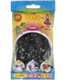 SACHET DE 1000 PERLES A REPASSER HAMA MIDI NOIR - LOISIRS CREATIFS - 207-18