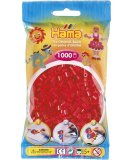 SACHET DE 1000 PERLES A REPASSER HAMA MIDI ROUGE - LOISIRS CREATIFS - 207-05