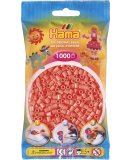 SACHET DE 1000 PERLES A REPASSER HAMA MIDI ROUGE PASTEL - LOISIRS CREATIFS - 207-44