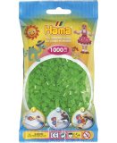 SACHET DE 1000 PERLES A REPASSER HAMA MIDI VERT NEON - LOISIRS CREATIFS - 207-37