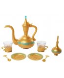 SERVICE A THE ROYAL D'AGRABAH 9 PIECES DISNEY - ALADDIN & JASMINE - DINETTE - ACCESSOIRES