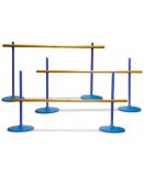 SET 3 HAIES D'ENTRAINEMENT & LIMBO - SAUT DE HAIES - BS TOYS - GA387 - JEU SPORT PLEIN AIR