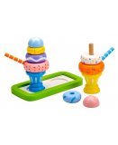 SET COUPES DE GLACE EN BOIS 15 PIECES - CREMES GLACEES, DESSERTS - JEU D'IMITATION